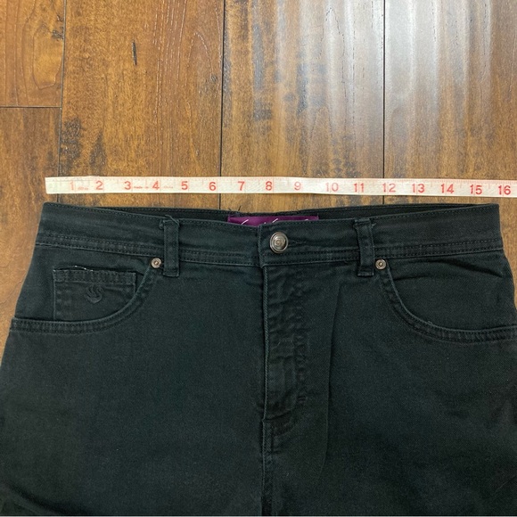 GLORIA VANDERBILT Women’s Black Denim Jeans Size 8 Average Stretch - Picture 6 of 11